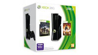X-BOX 360 Elite (250G) Slim+Gears of War 3+Halo:Reach+Fable3